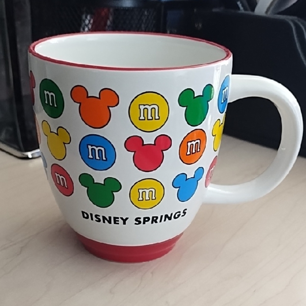 Disney Springs M&M'S World Mickey Icons Coffee Mug